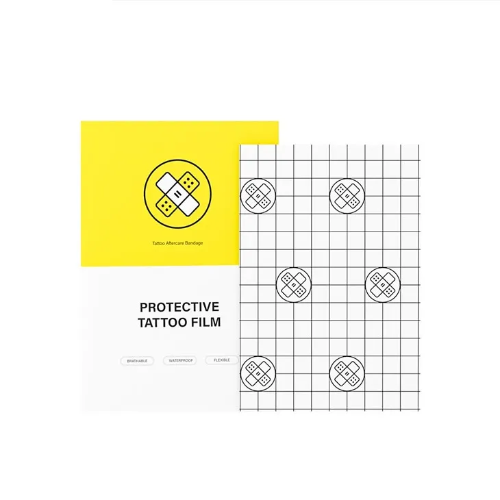 Húðflúr eftirmeðferð vatnsheldur sárabindi