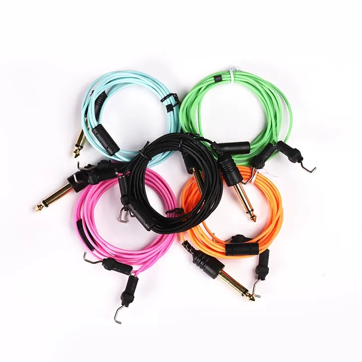 Húðflúr klemmusnúru fyrir spóluvél